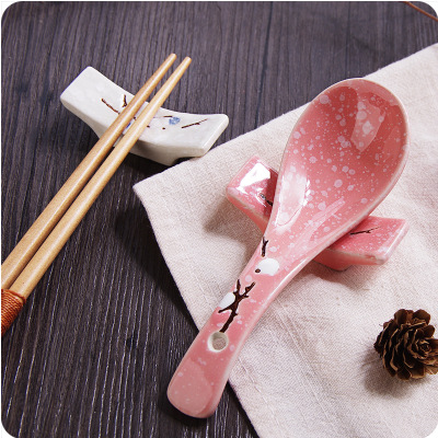 Title 2, Japanese Style Plum Blossom Chopstick Holder Ch...