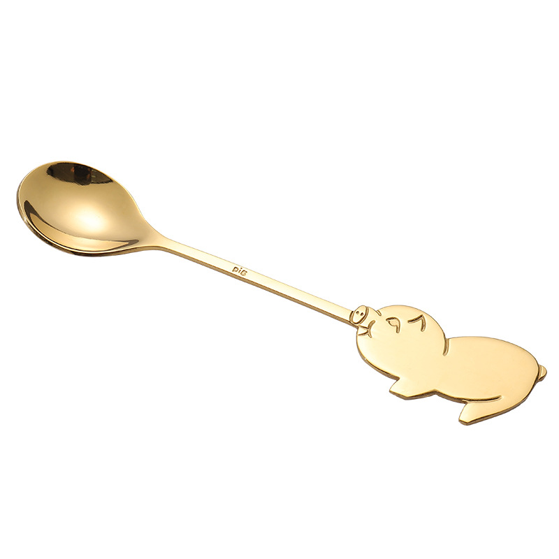 Dessert Spoon Three-Tooth Fork Wedding Gift