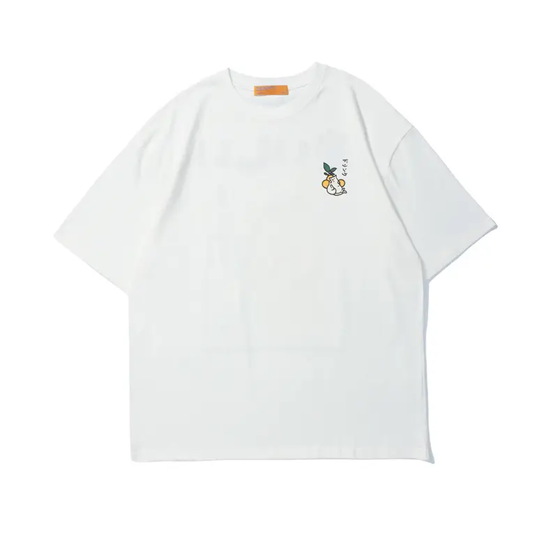 Summer Milk Print Loose T-shirt
