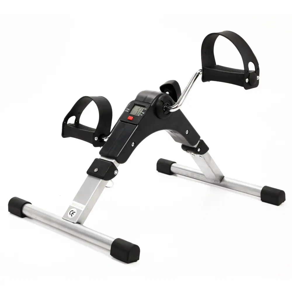 Folding Fitness Pedal Stepper Exercise Machine LCD Display Indoor