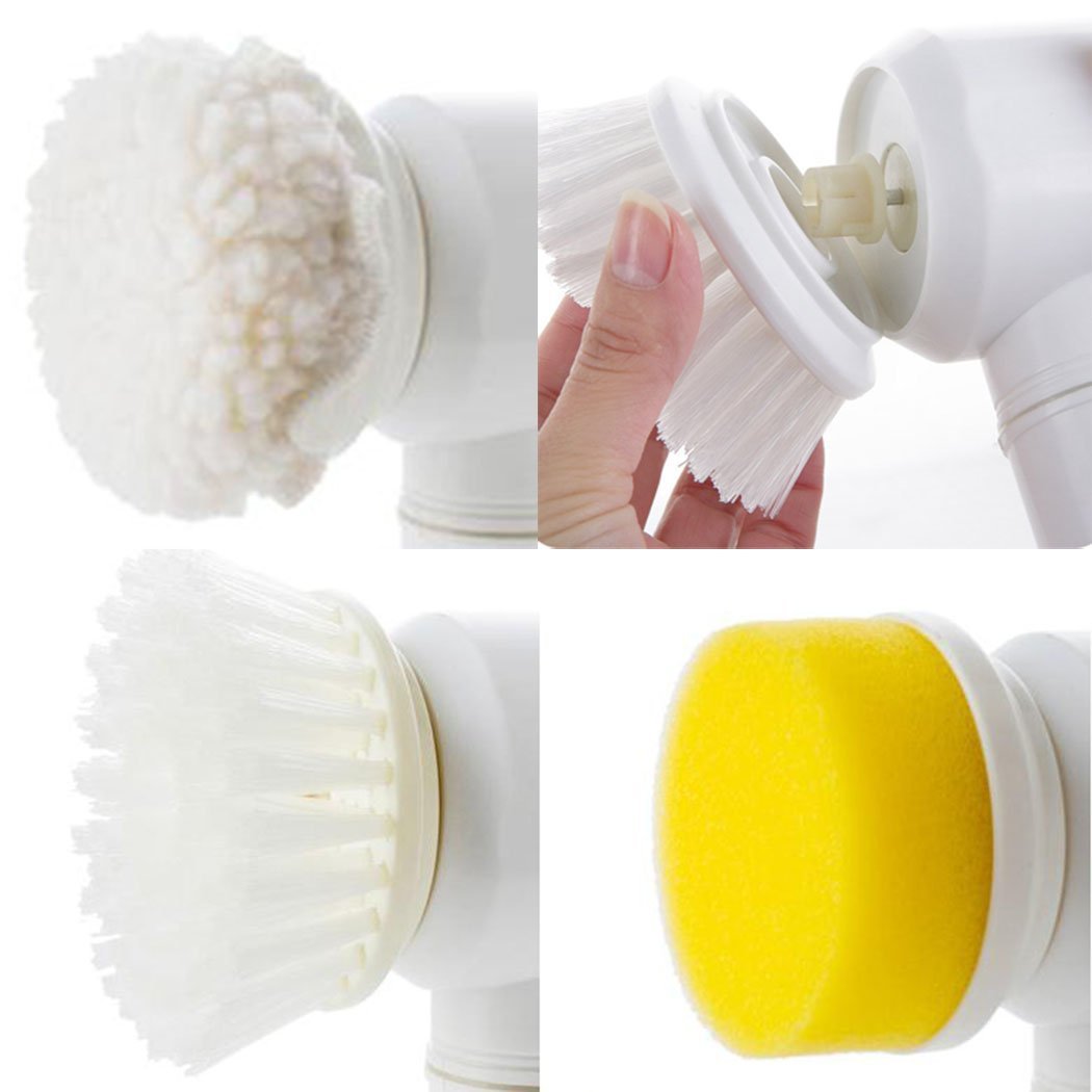 Electric Cleaning Brush – 5-in-1 Cordless Power Scrubber for Bathtub, Bathroom & Household Cleaning - Image 3