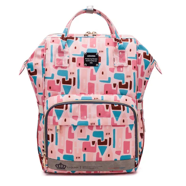 Lightweight And Large Capacity New Ultra Light Mother Bag Pink - Shop at LoveMi