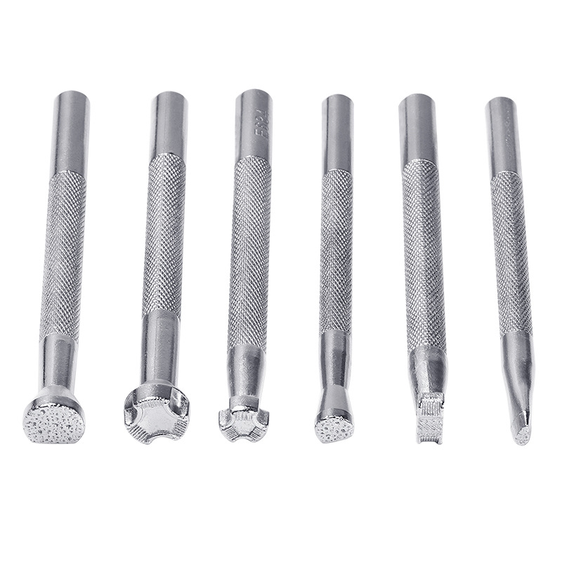 Leather Carving Printing Leather Art 6 Printing Sticks