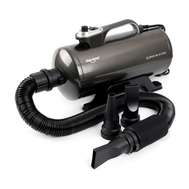 Super Hurricane Pet Shop Special Super Wind Large Dog Double Motor Water Blowing Machine - Dark Grey