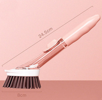 Pink 1set handle Brush