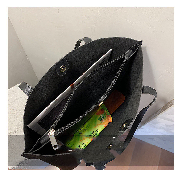 Large Capacity Women'S New Fashion Retro Leisure Tote Bag