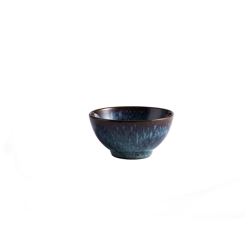 Title 4, European Style Kiln Glazed Rice Bowl Steak Plat...