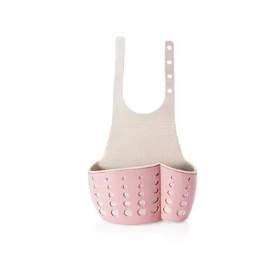 Sink Plastic Hanging Bag Kitchen Storage Basket