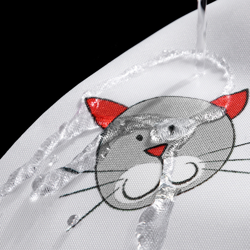 Toilet Cartoon Shower Curtain Cloth Waterproof Covering Anti-Mildew Bathroom Shower Curtain
