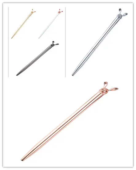 New Korean Fashion Cute Rabbit Metal Pen