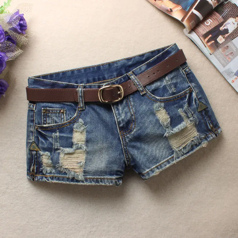 Loose Large Size Side Zipper Hole, Low-Waist