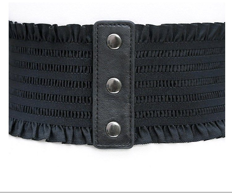 Title 5, Ladies Fringed Bow Tie Belt Belt Super Wide Gir...