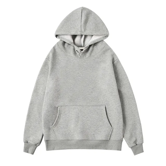 Spring And Autumn Sports Suit Hooded Couple Sweater Fashion Casual T Shirt Trousers Grey - Shop at LoveMi