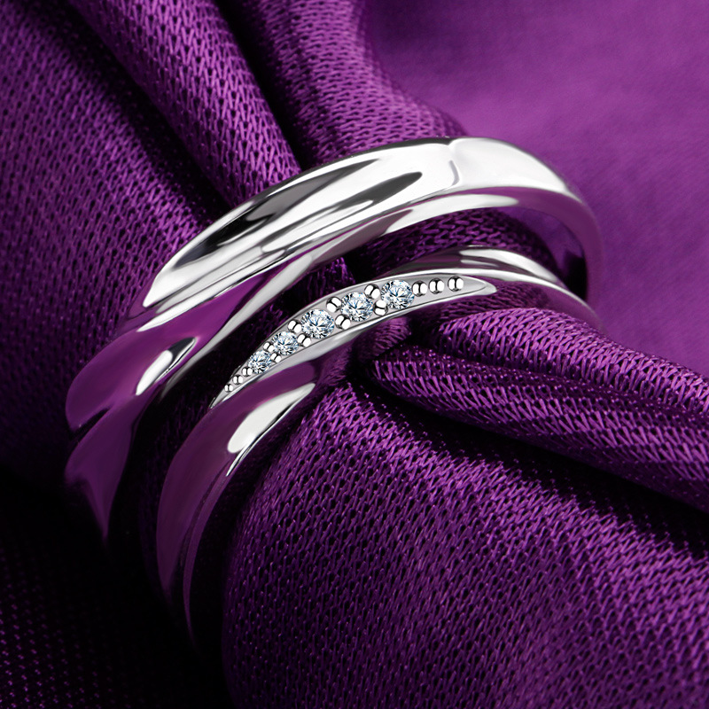 Personalized New Zircon Rings For Men And Women — foto 5