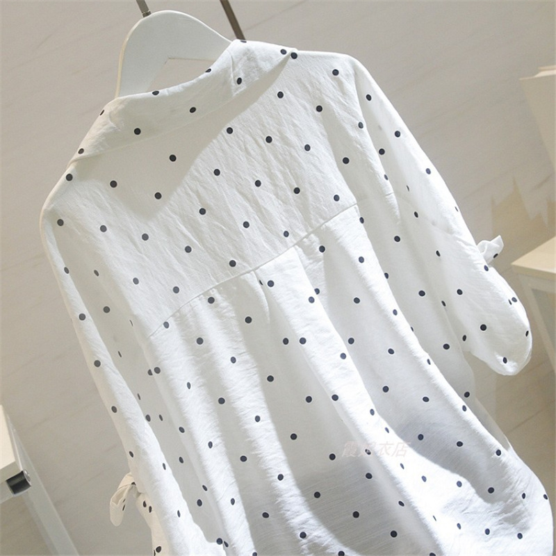 Title 5, Polka Dot Sweet Fashion Shirt Women Summer New ...