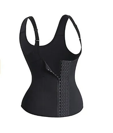 Factory Body Shaper, Four Breasted Gather Corset Top, Camisole Waist Shaper Black - Shop at LoveMi