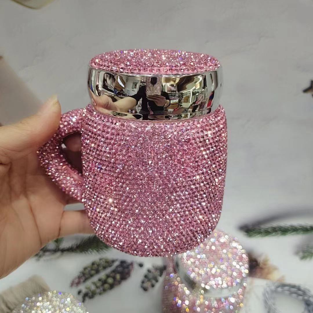 Title 3, Cute coffee mug with lid for teenage girl, offi...