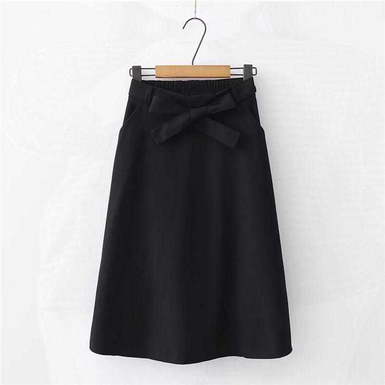 Title 10, High waist pleated knee length skirt, a versati...