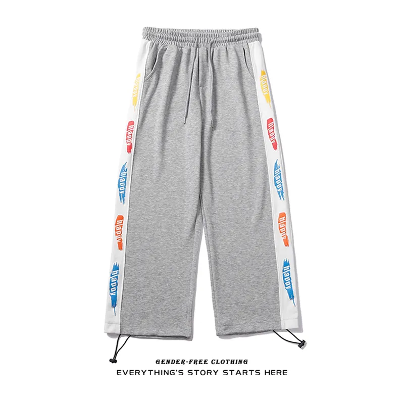 Printed Trousers With Drawstring