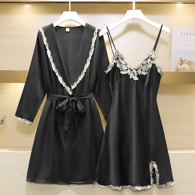 Title 9, New Sexy Pajamas Nightgown Ladies Summer Ice Si...