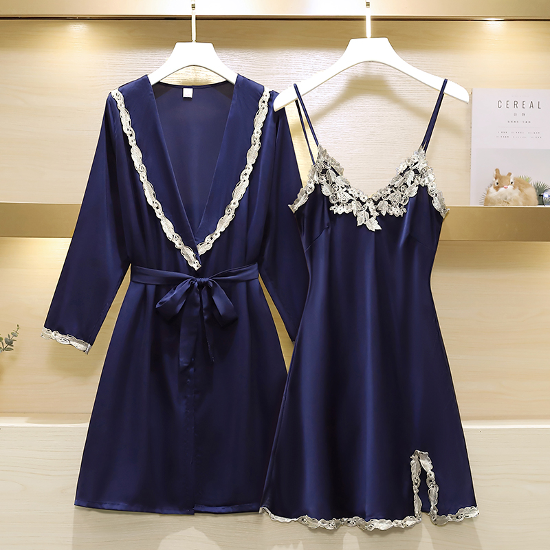 Title 8, New Sexy Pajamas Nightgown Ladies Summer Ice Si...