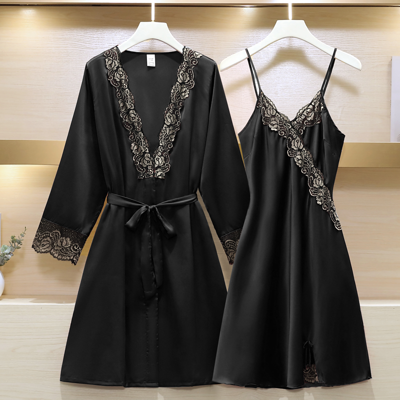 Title 11, New Sexy Pajamas Nightgown Ladies Summer Ice Si...