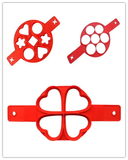 Silicone Non Stick Pancake Egg Mould Kitchen Tools A Set - Shop at LoveMi