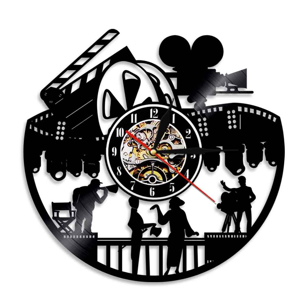 Classic Fashion Vinyl Clock Record Wall Clock Creative Retro