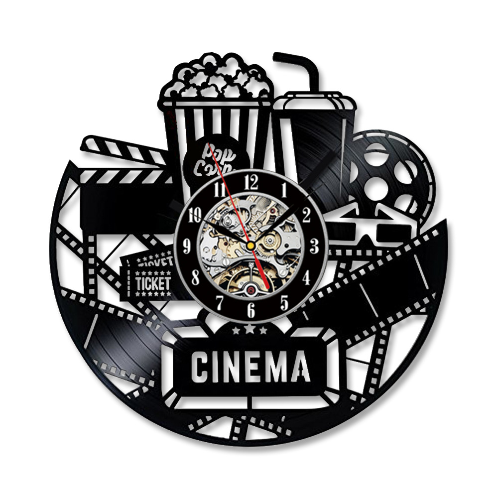 Round Vinyl Record Wall Clock, picture 4 of 5