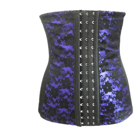 European And American Court Corset Waist Closure Slimming Abdomen Belt Waist Clip Waist Belt Purple - Shop at LoveMi