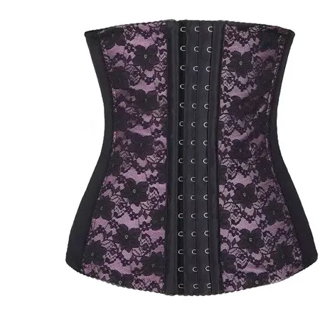 European And American Court Corset Waist Closure Slimming Abdomen Belt Waist Clip Waist Belt Pink - Shop at LoveMi