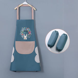 Flower blue rabbit and sleeves