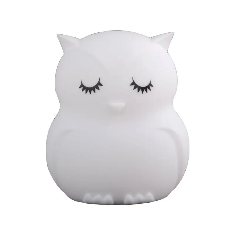 Cartoon Owl LED Night Light Touch Sensor