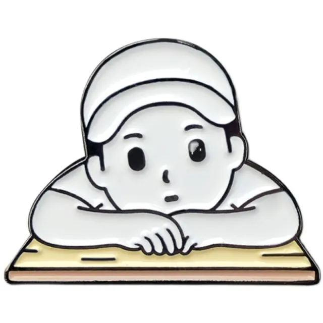 Take A Break Original Themed Metal Badge Brooch Accessories Photo Color - Shop at LoveMi
