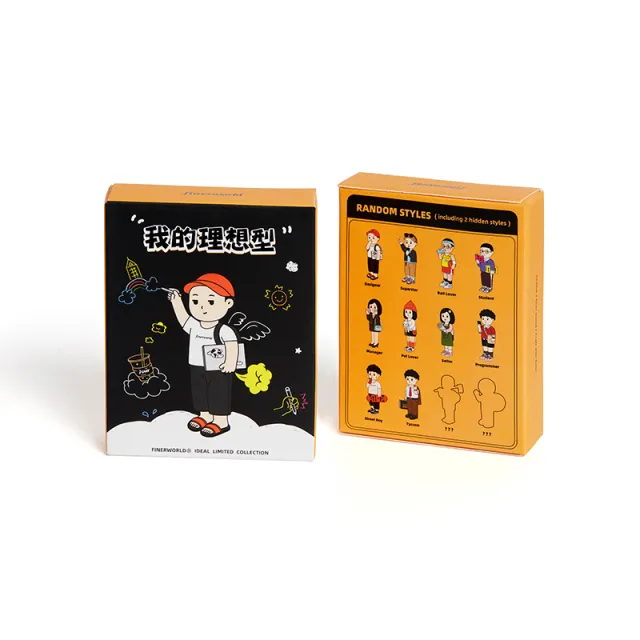 My Ideal Type Career Theme Blind Box Brooch Badge Metal Cute Pin Accessories Photo Color - Shop at LoveMi