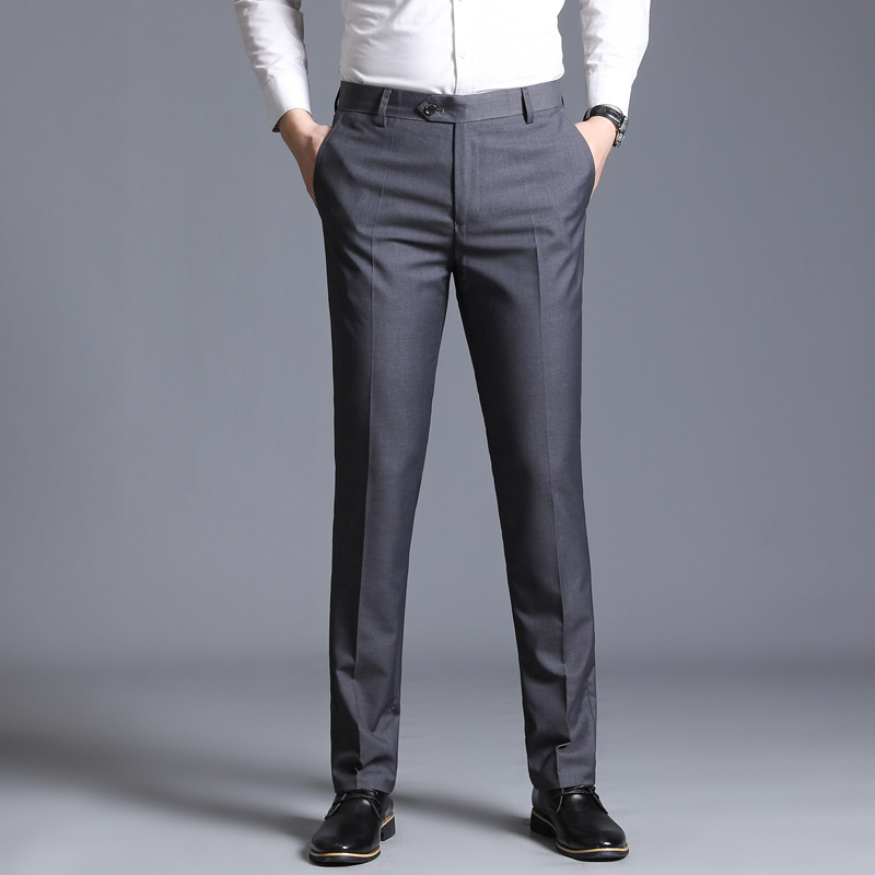 Title 10, Pantalon de costume coréen droit, style busines...