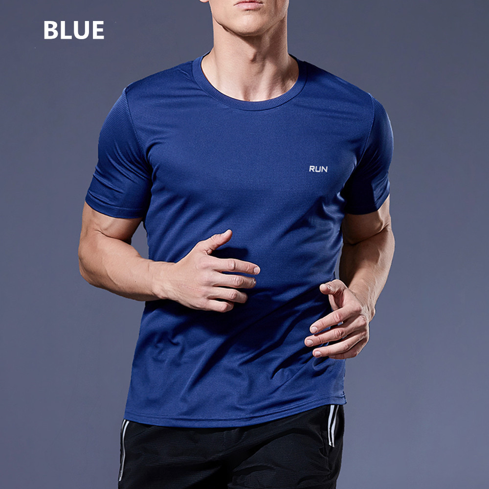 Sports T-Shirt Men'S Quick Drying Thin Breathable Fitness Suit