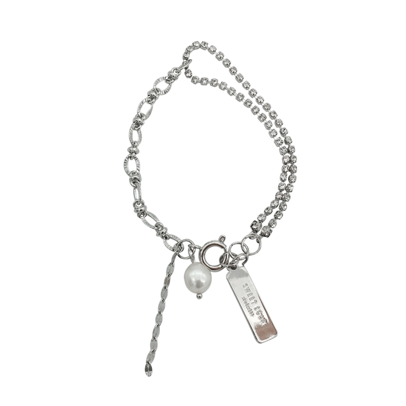 Bracelet Design Indifference Pearl Jewelry Temperament Light Luxury Student Simple Versatile Bracelet