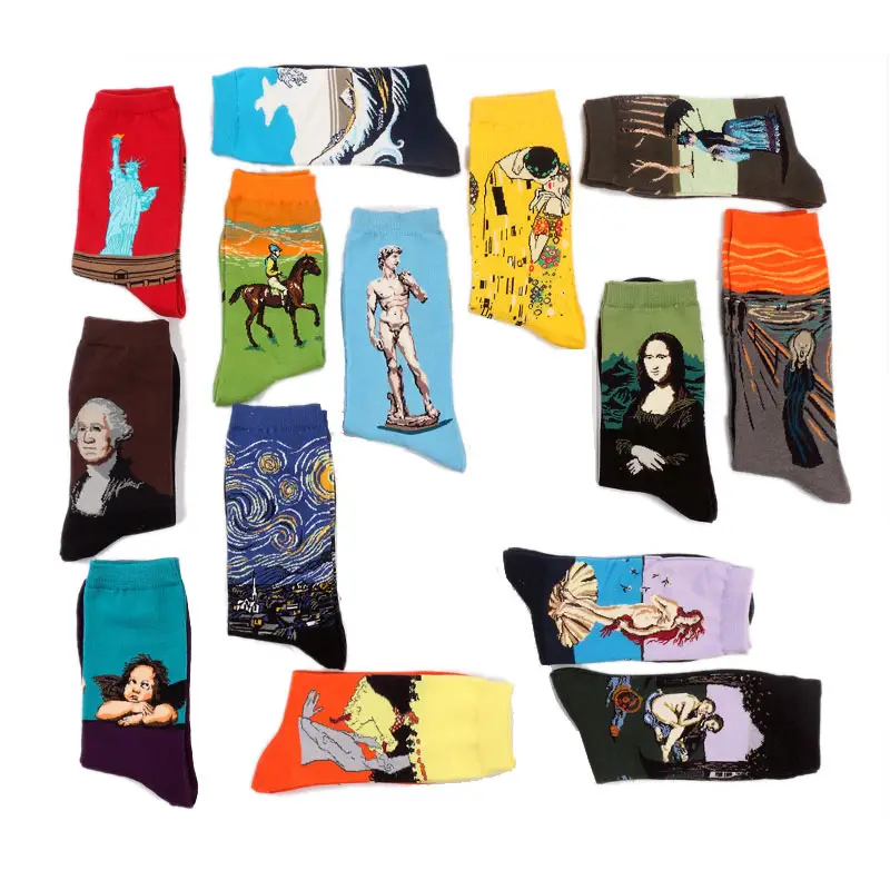 Moxiao factory direct selling Qiudong men''s socks