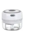 Mini Electric Garlic Chopper USB Charging Ginger Masher Machine Sturdy Durable Chili Vegetable Crusher Kitchen Tool view 10