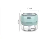 Mini Electric Garlic Chopper USB Charging Ginger Masher Machine Sturdy Durable Chili Vegetable Crusher Kitchen Tool view 7