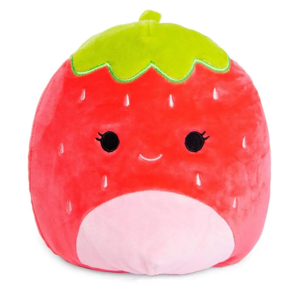 8 Inch 3D Strawberry Sofa Cushion Plush Doll Ornaments