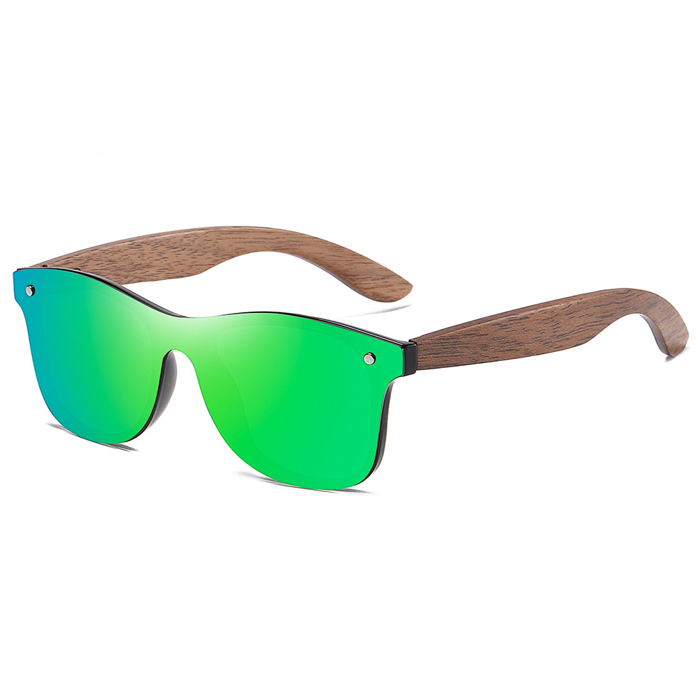 Title 1, Walnut Leg Sunglasses Fashion Glasses