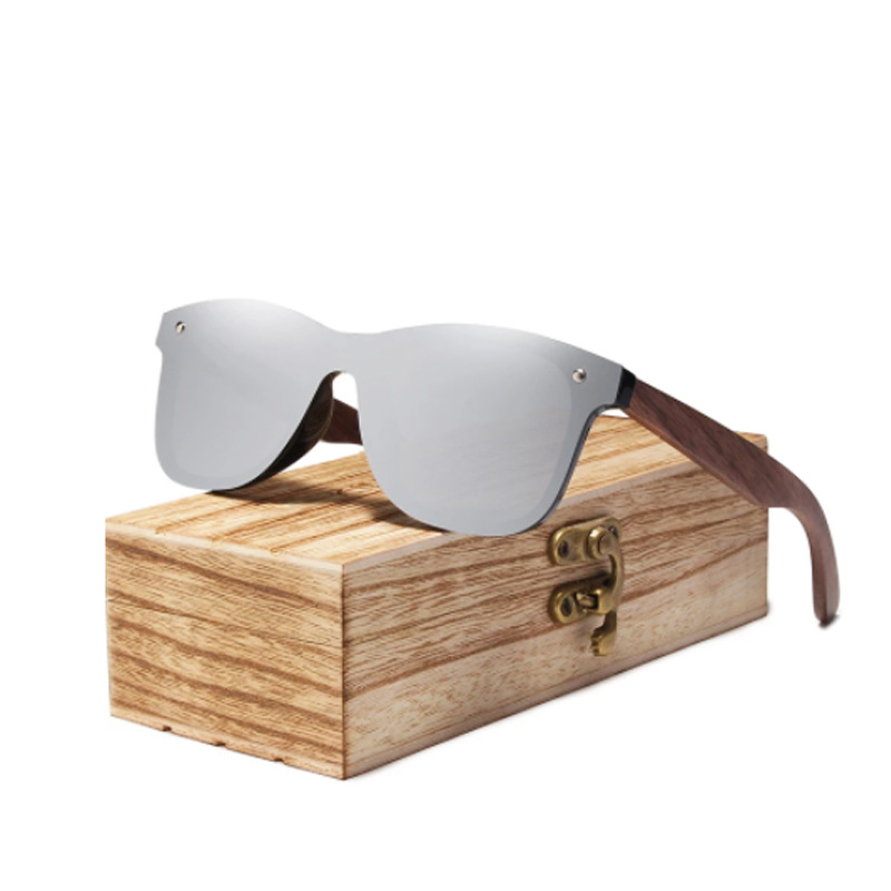 Walnut Leg Sunglasses Fashion Glasses - Image 7