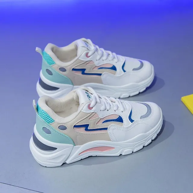 Reflective Sports Casual Shoes All match Single Shoes Blue - Shop at LoveMi