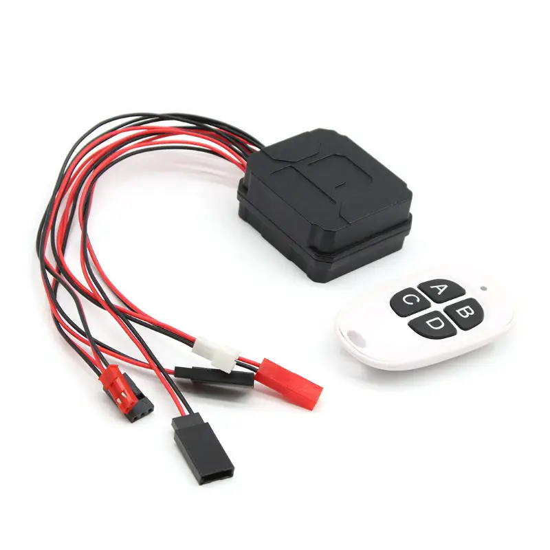 Durable Car Wireless Winch Controller Electric Remote Control Receiver LED Switch for SUV Truck RC4WD TRX4 SCX10