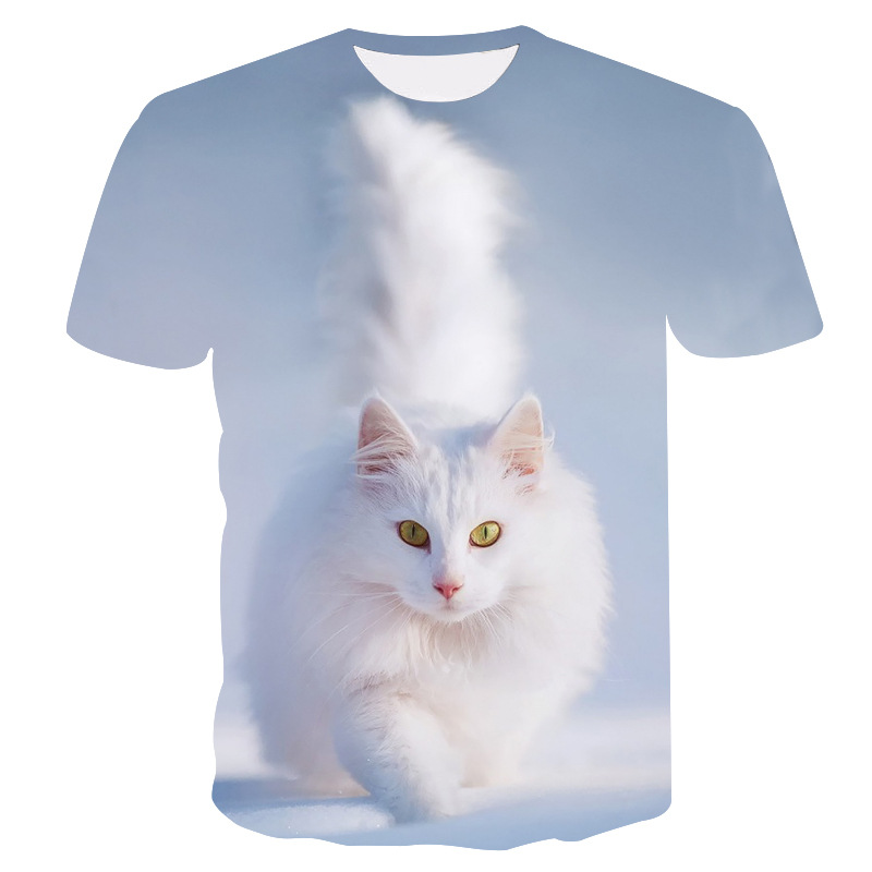 Title 4, T-Shirt Maine Coon Blanc Pour Femme Ou Homme Co...