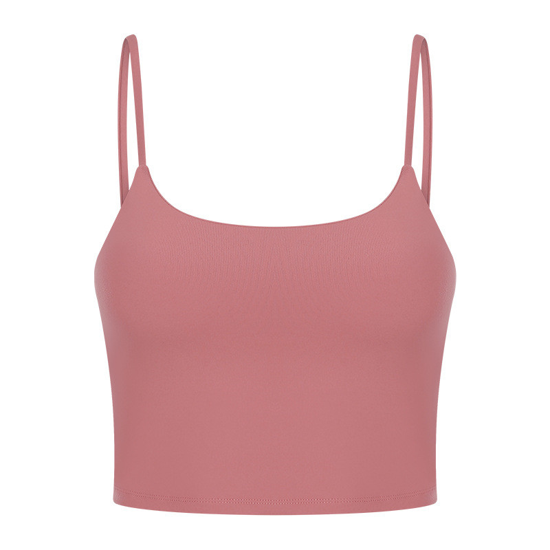 Sexy Beautiful Back Yoga Wear Gathers Gym Camisole