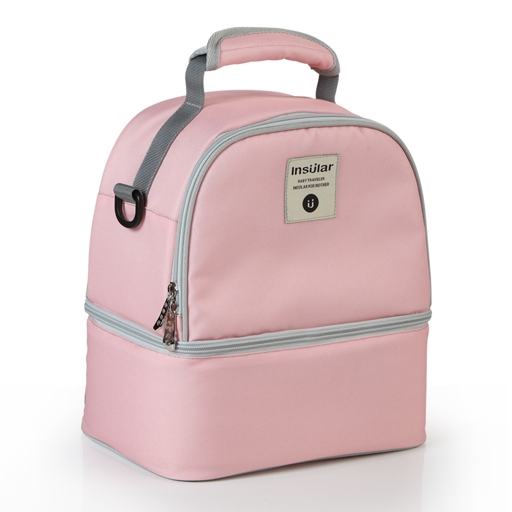 Going Out Mother's Shoulders Carry Milk Bag Breast Milk Preservation Bag Coral - Shop at LoveMi