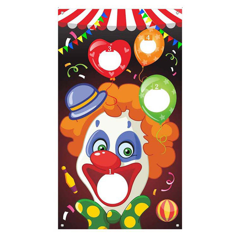 Title 2, Carnival Halloween Throwing Game Hanging Flag